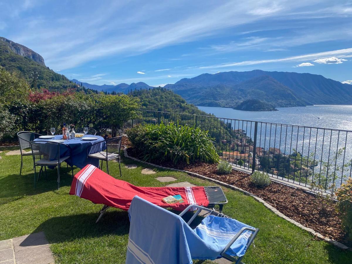 Vista Paradiso I - Garten Ferienwohnung Perledo Bagian luar foto
