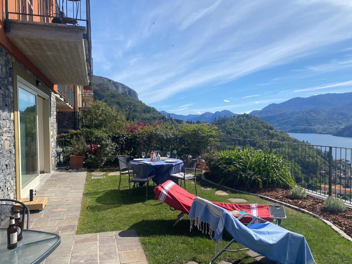 Vista Paradiso I - Garten Ferienwohnung Perledo Bagian luar foto