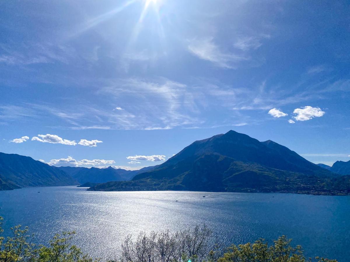 Vista Paradiso I - Garten Ferienwohnung Perledo Bagian luar foto