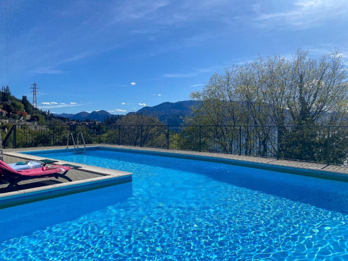Vista Paradiso I - Garten Ferienwohnung Perledo Bagian luar foto